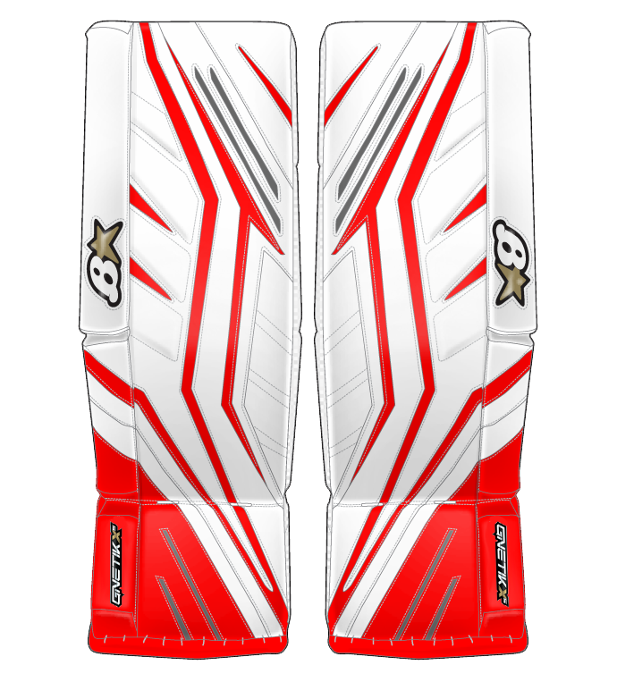 Brians GNETiK X Goalie Leg Pads - Intermediate